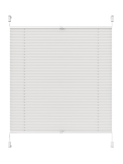 Plissee grau 105cm x 160cm Klemmfix ohne Bohren Tür Fenster Plisseerollo Easyfix